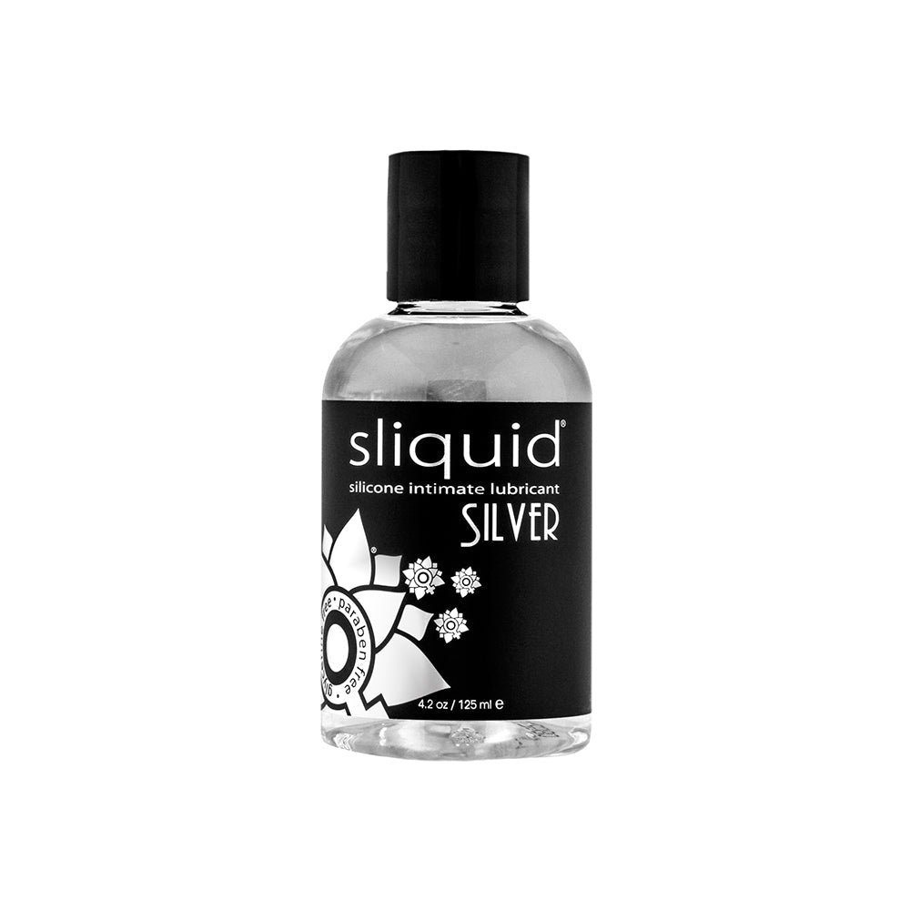 Sliquid Naturals Silver Silicone Lubricant 4.2oz